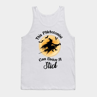 This Phlebotomist Can Drive A Stick Halloween Costume Tank Top